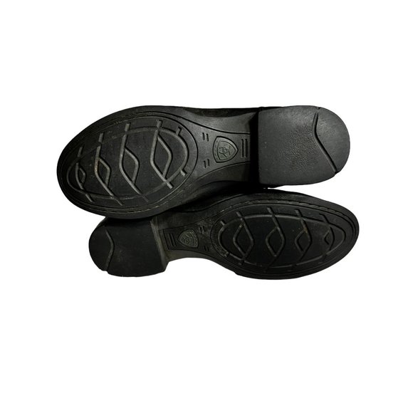 Ariat Mens Roper Black Cowboy Boot 35501 Pull On - Picture 13 of 14